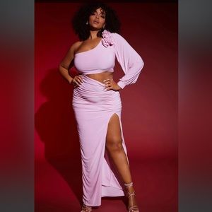 Fashionnova chole garden maxi dress size 3x